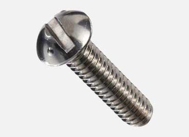Round Head Slotted Screw